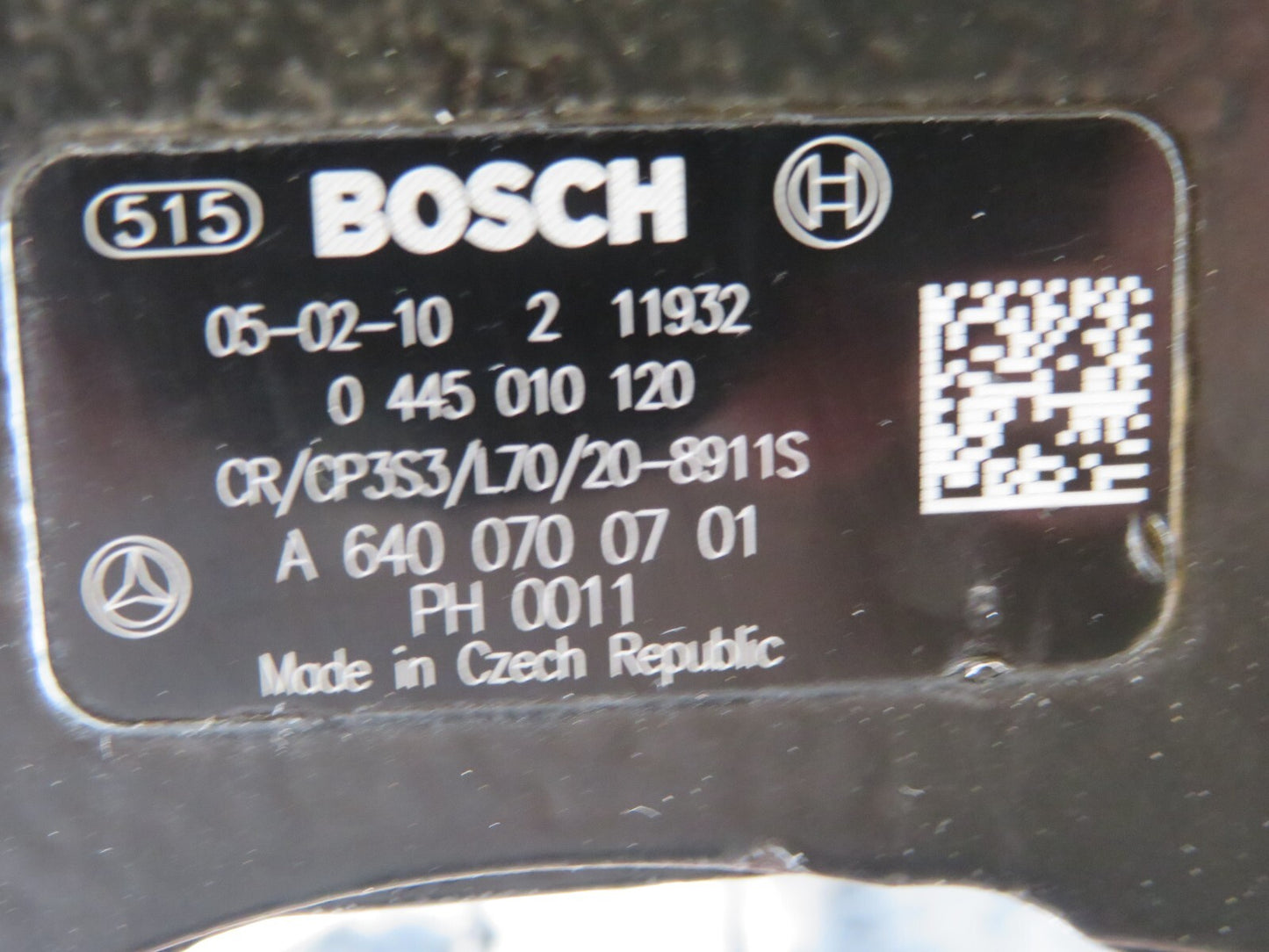 MITSUBISHI COLT CZ1 1.5 DI-D DIESEL PUMP a6400700701 2004-2008 AMS1430