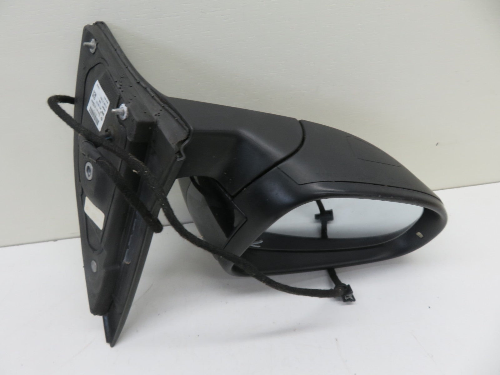 VW GOLF MK6 NS PASSENGER DOOR WING MIRROR BLACK 5DR 2009-2013 1546-6