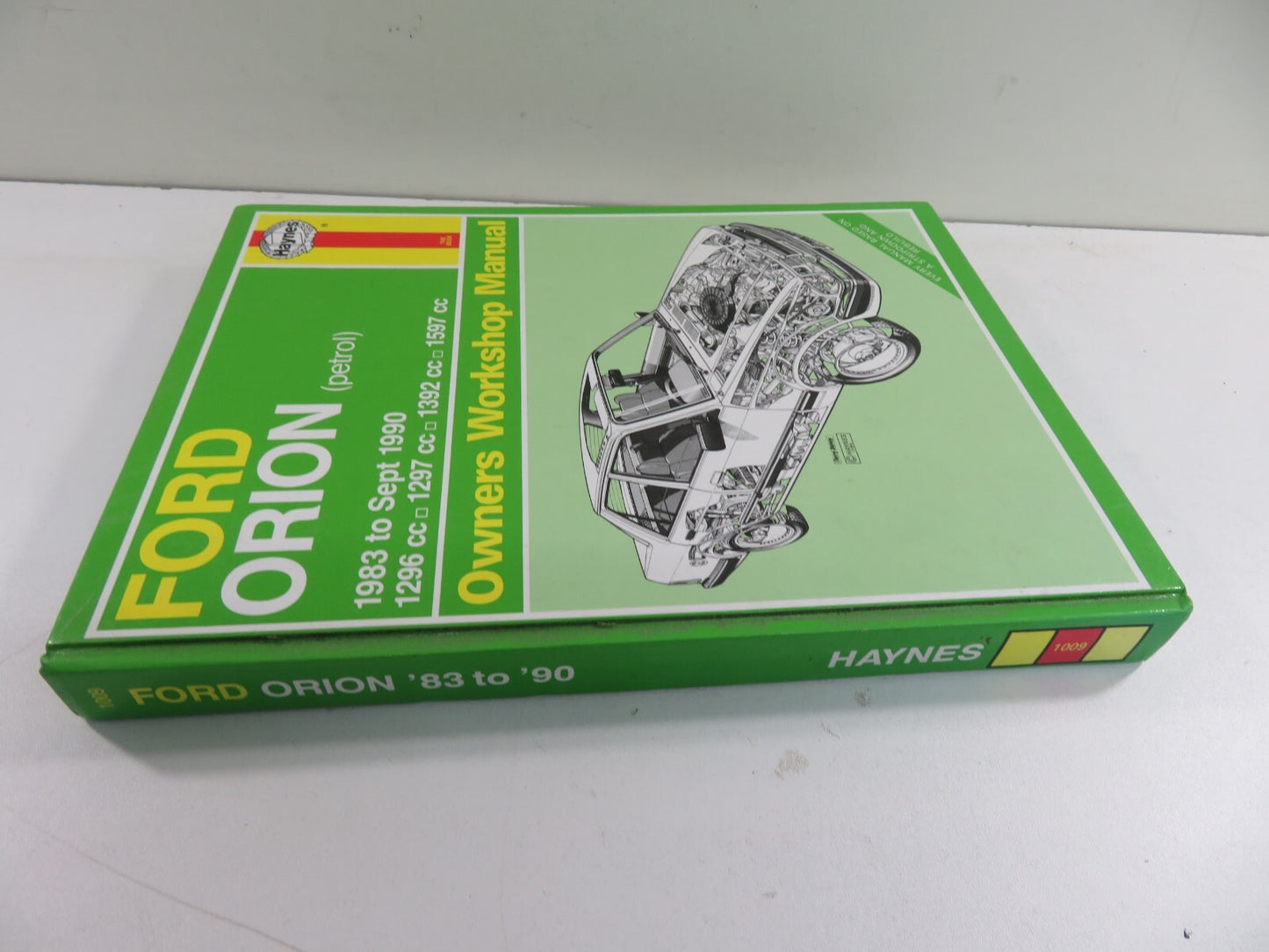 FORD ORION OWNERS WORKSHOP MANUAL 1983-1990