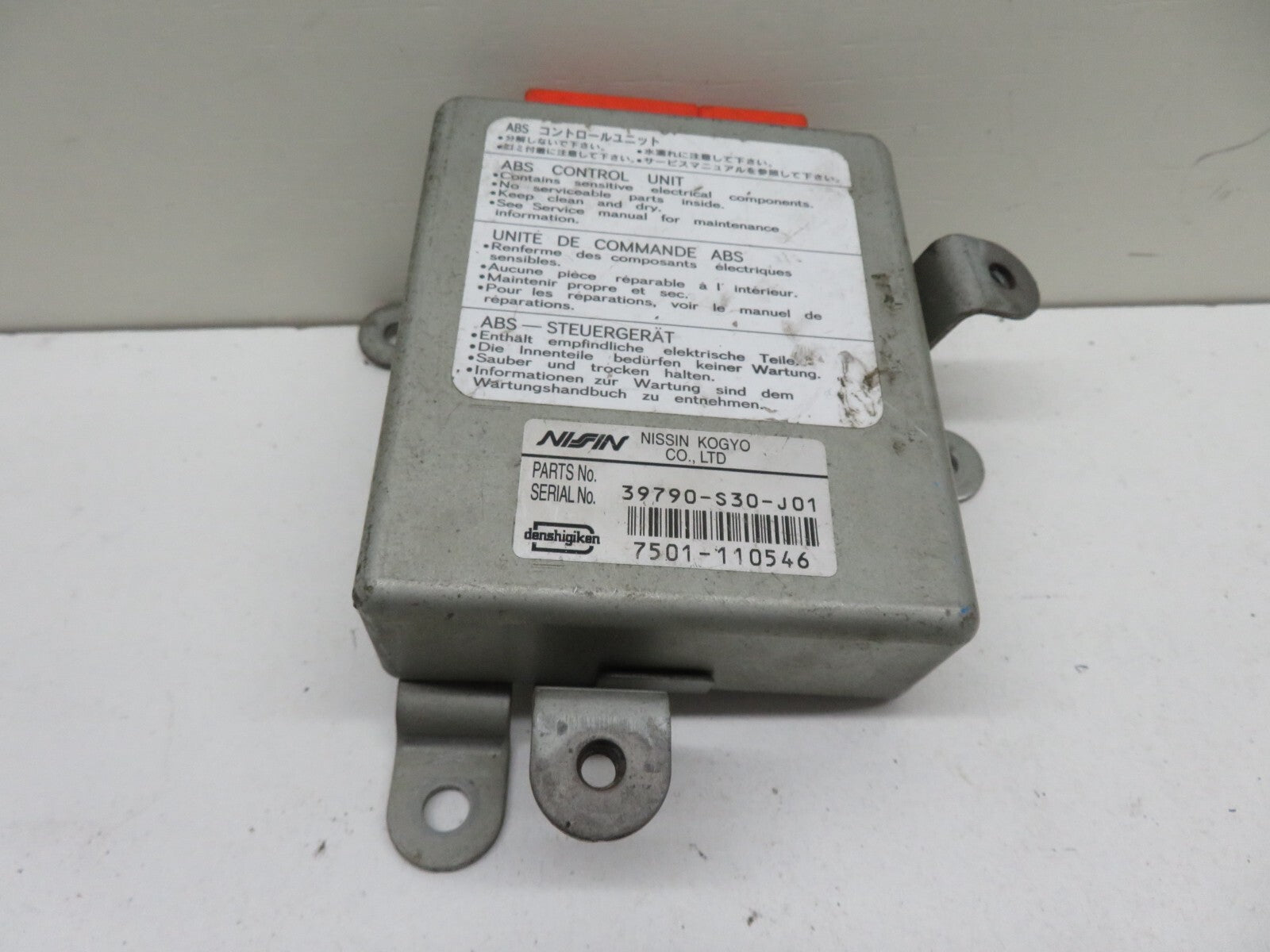 HONDA PRELUDE ABS CONTROL MODULE ECU 39790-s30-j01 1992-1996 SA 1