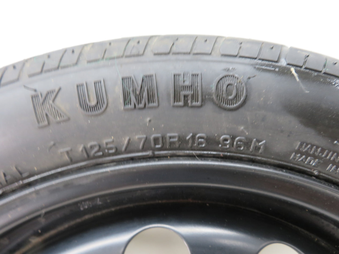 VOLKSWAGEN VW GOLF MK6 R16 16" SPARE WHEEL SPACE SAVER 2009-2013