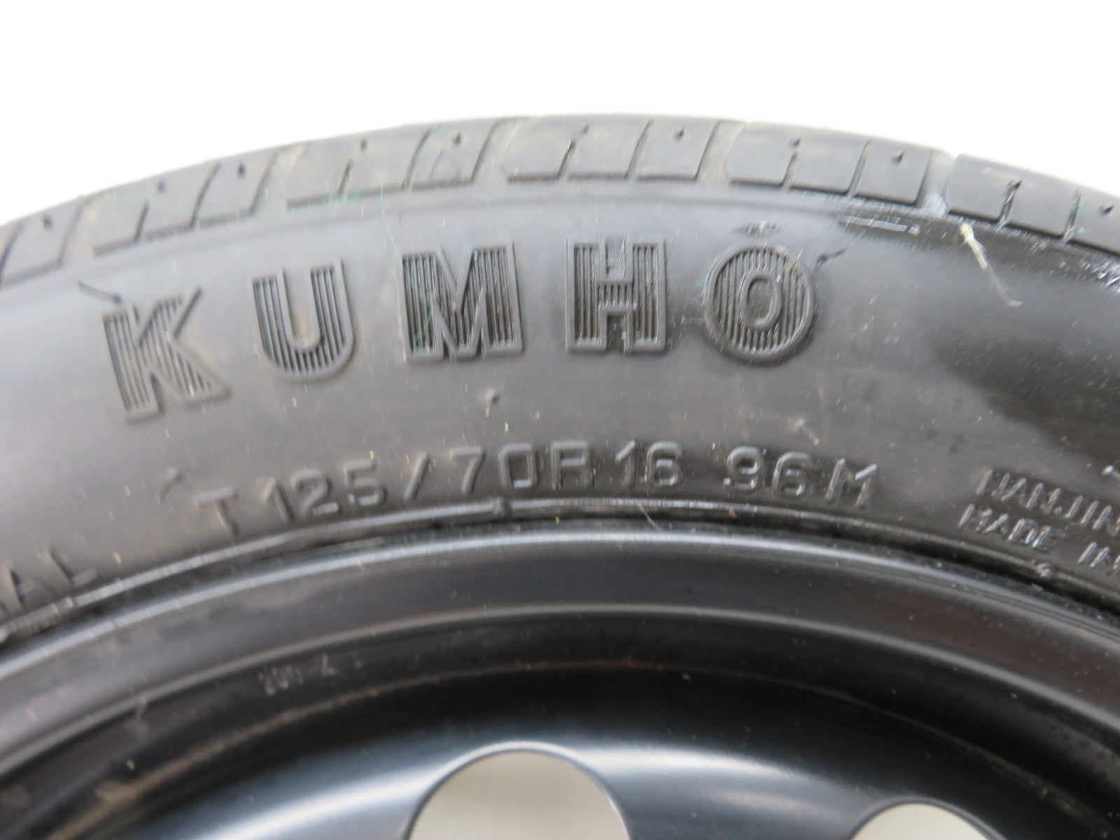 VOLKSWAGEN VW GOLF MK6 R16 16" SPARE WHEEL SPACE SAVER 2009-2013