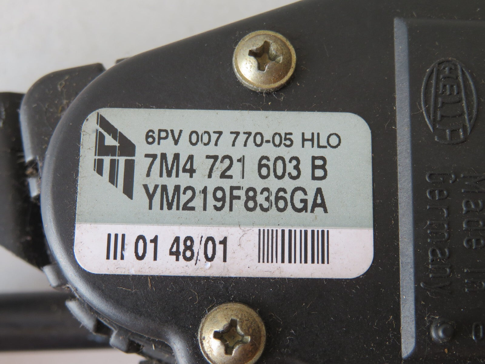 FORD GALAXY MK2 THROTTLE PEDAL 7m4721603b 2000-2006 AMS1426