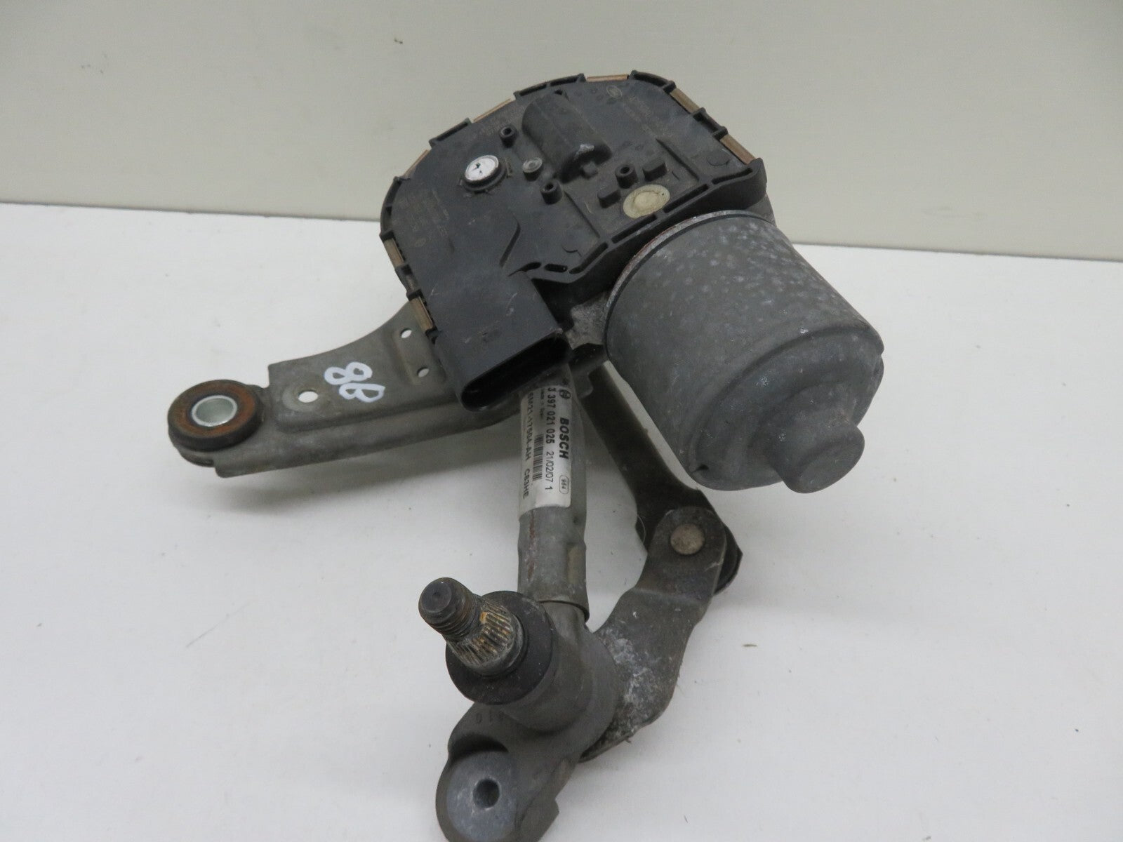 FORD SMAX NSF PASSENGER FRONT WIPER MOTOR 6M21-17504-AH 2006-2014 #1437-8B