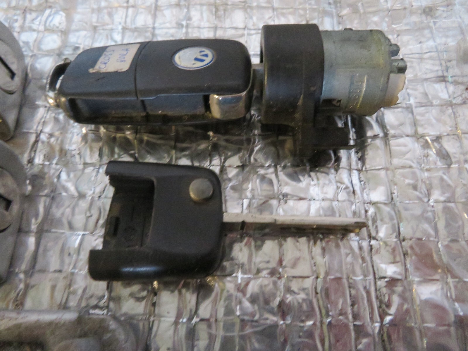 VOLKSWAGEN VW BORA GOLF 1.9TDI ENGINE ECU KIT 038906019CJ LOCK SET 1998-04 A1036