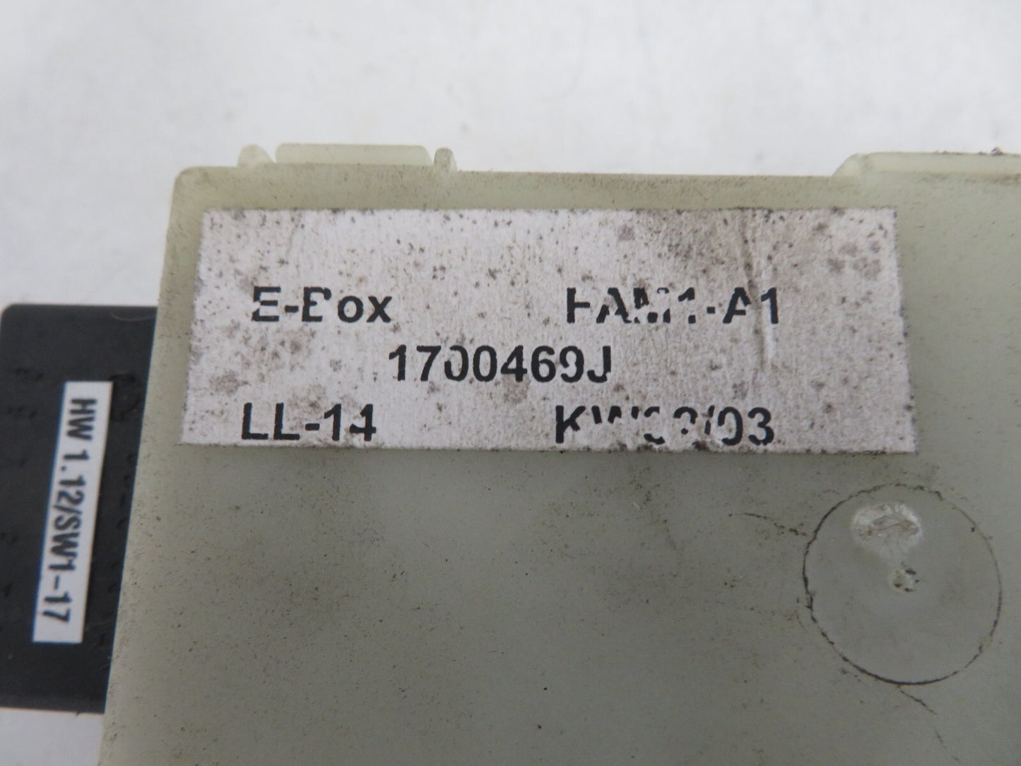 PEUGEOT 307 SW SUNROOF MOTOR 1700469J 2005-2008 VWMIX1642-6