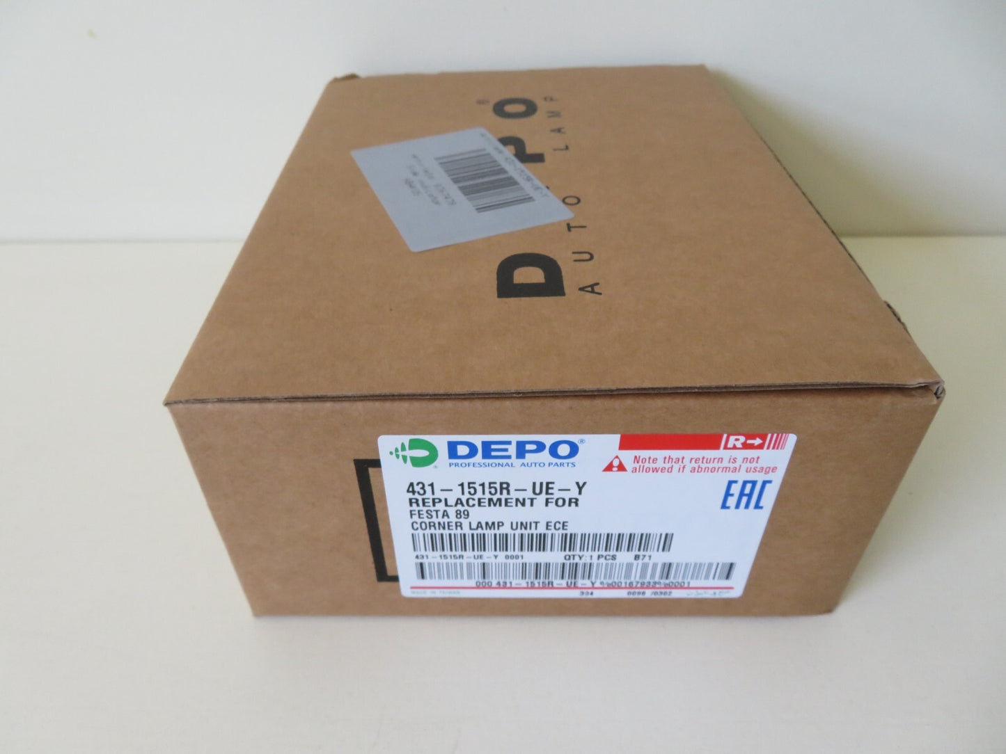 OS DRIVER FRONT INDICATOR LIGHT FOR FORD FIESTA 1989-1997 DEPO