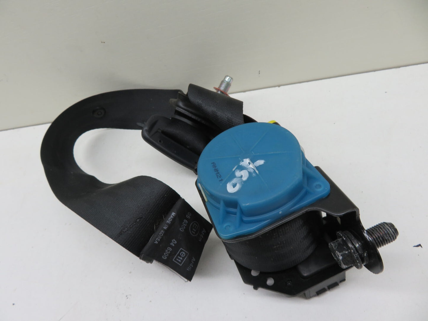 KIA RIO RH OSR REAR SEAT BELT 89820-1W100 2011-2014 #1246-7