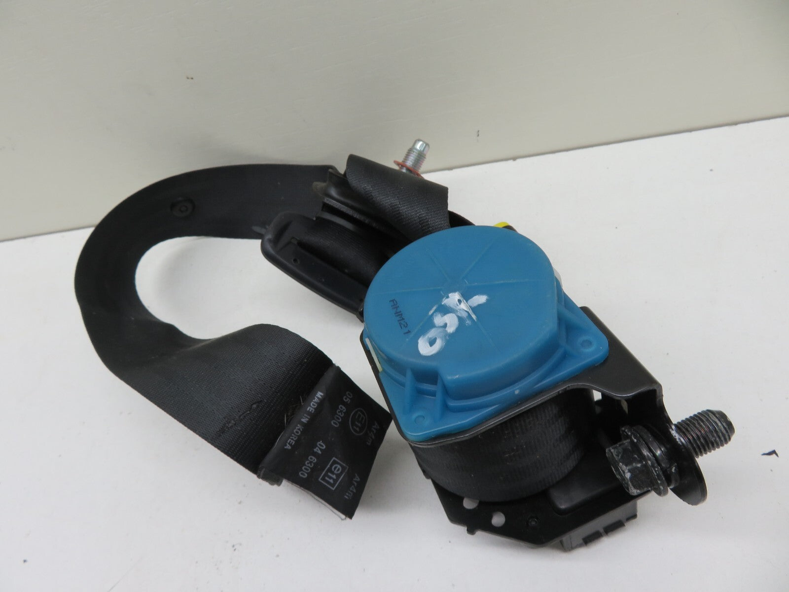 KIA RIO RH OSR REAR SEAT BELT 89820-1W100 2011-2014 #1246-7