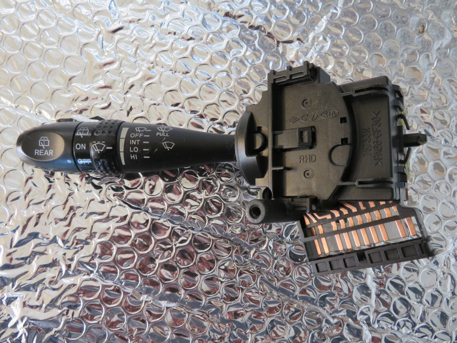 KIA PICANTO WIPER CONTROL STALK 75733N 2004-2008 VE54-4