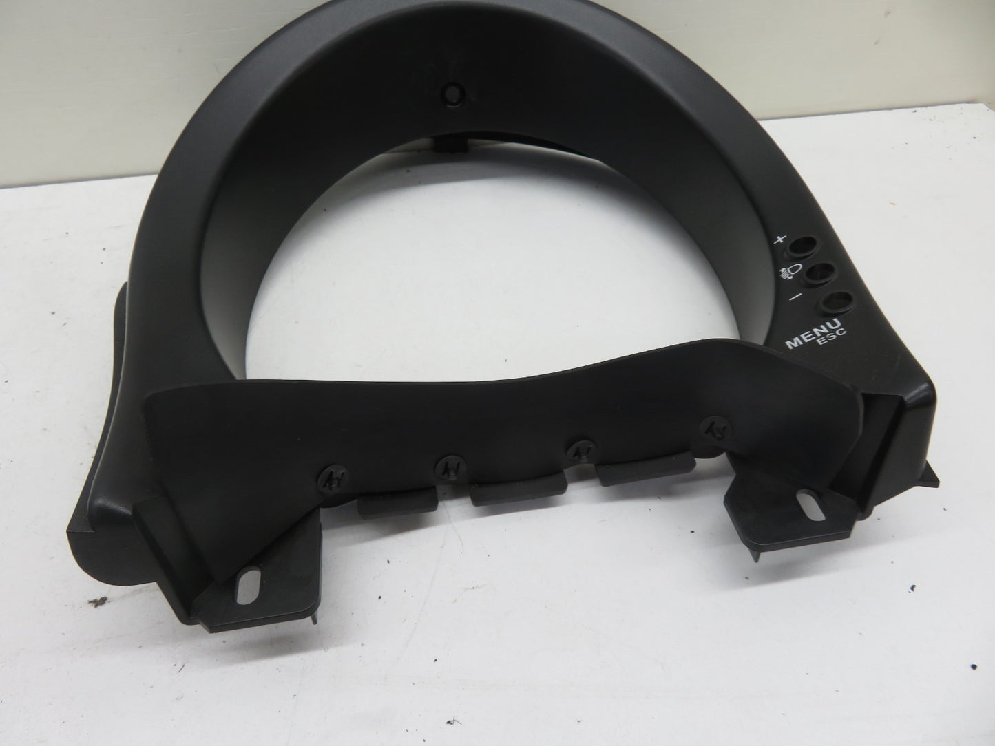 FIAT 500 INSTRUMENT SPEEDO CLUSTER SURROUND TRIM 2010-2013 1609-10
