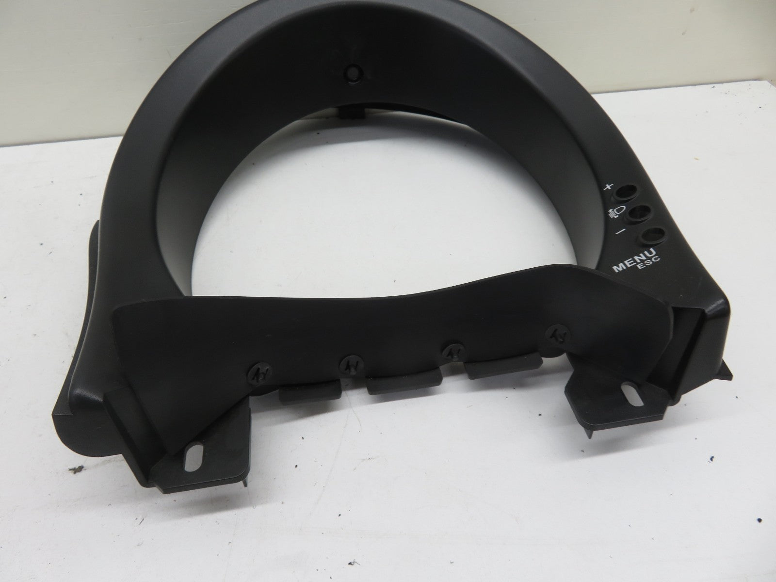 FIAT 500 INSTRUMENT SPEEDO CLUSTER SURROUND TRIM 2010-2013 1609-10