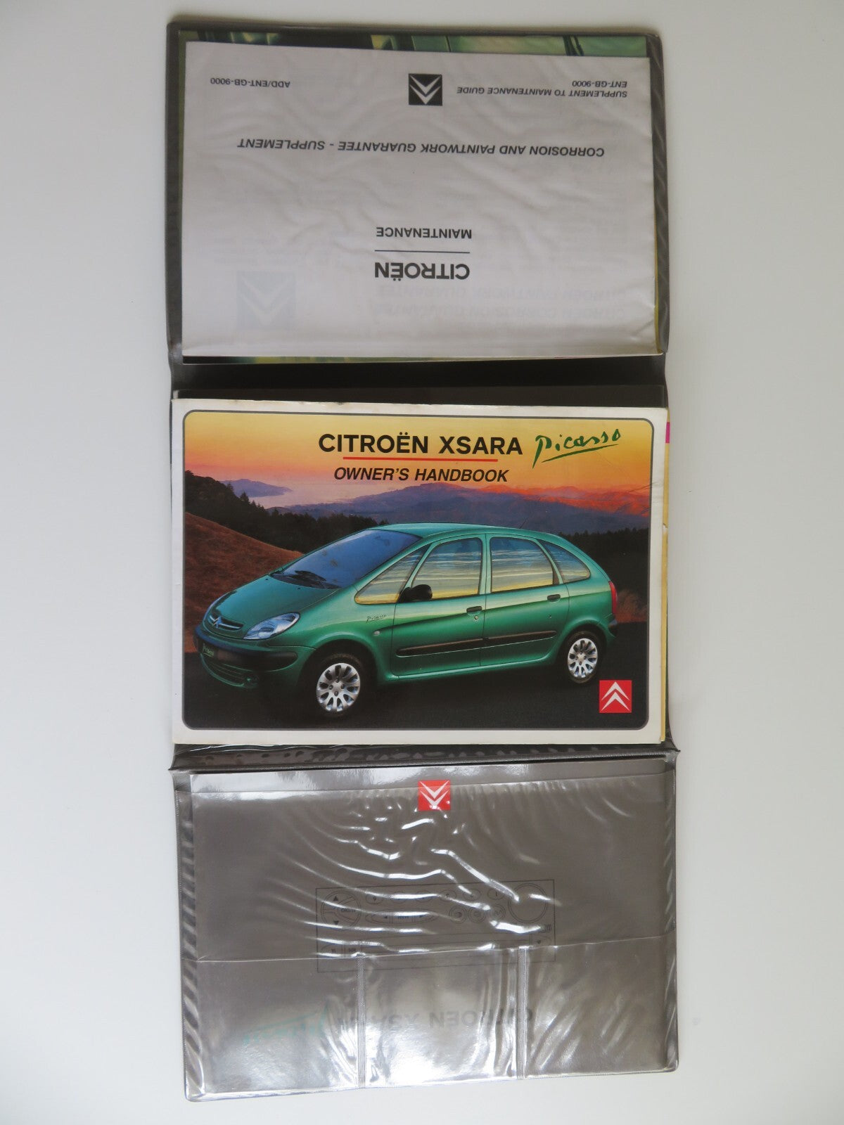 CITROEN XSARA PICASSO OWNERS MANUAL WITH FOLDER 1999-2004 HM3-3