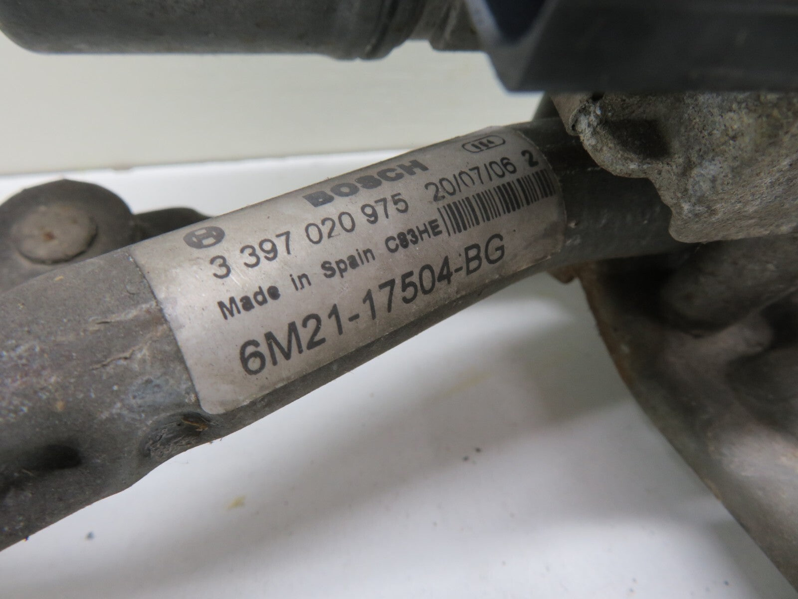 FORD SMAX OSF DRIVER FRONT WIPER MOTOR 6M21-17504-BG 2006-2010 #1437-2