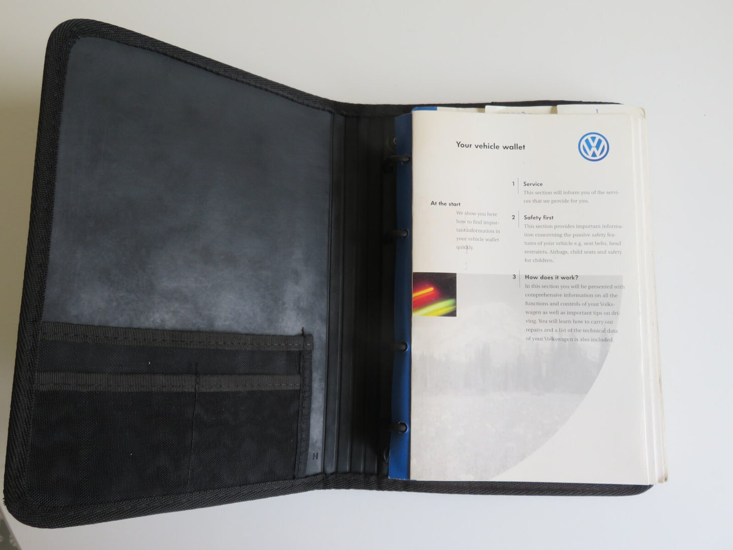 VOLKSWAGEN VW GOLF YOUR VEHICLE WALLET 1998-2004 HM4-11