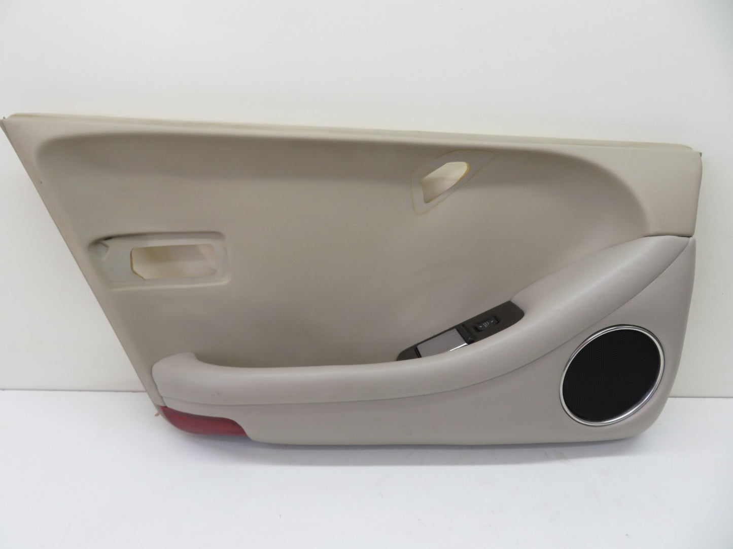 JAGUAR XJR NSR REAR PASSENGER INTERIOR DOOR PANEL WITH SPEAKER ASHTRAY 1994-2001