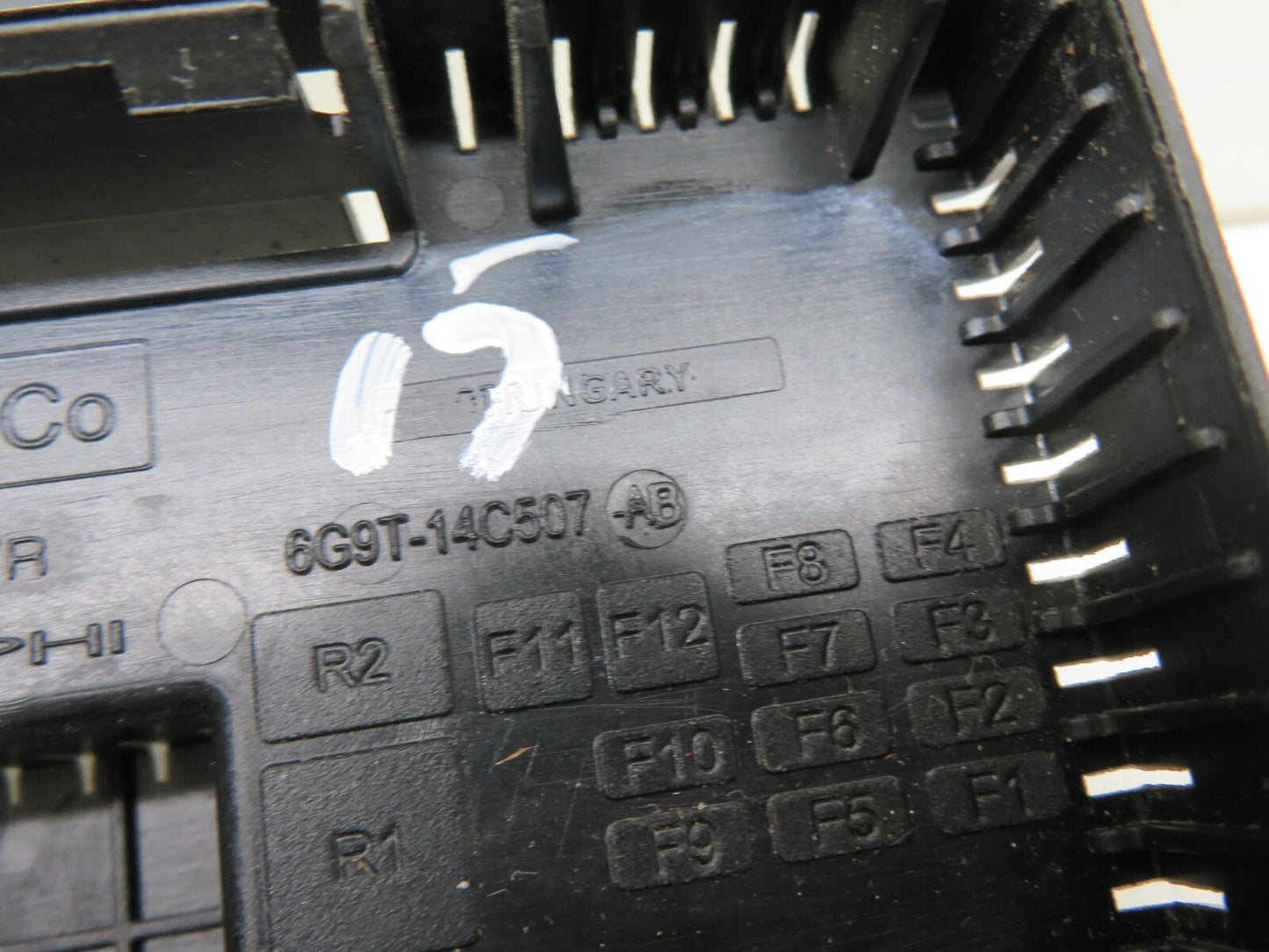 FORD S-MAX REAR BOOT RELAY COVER TRIM 2006-2014 1802-17-18