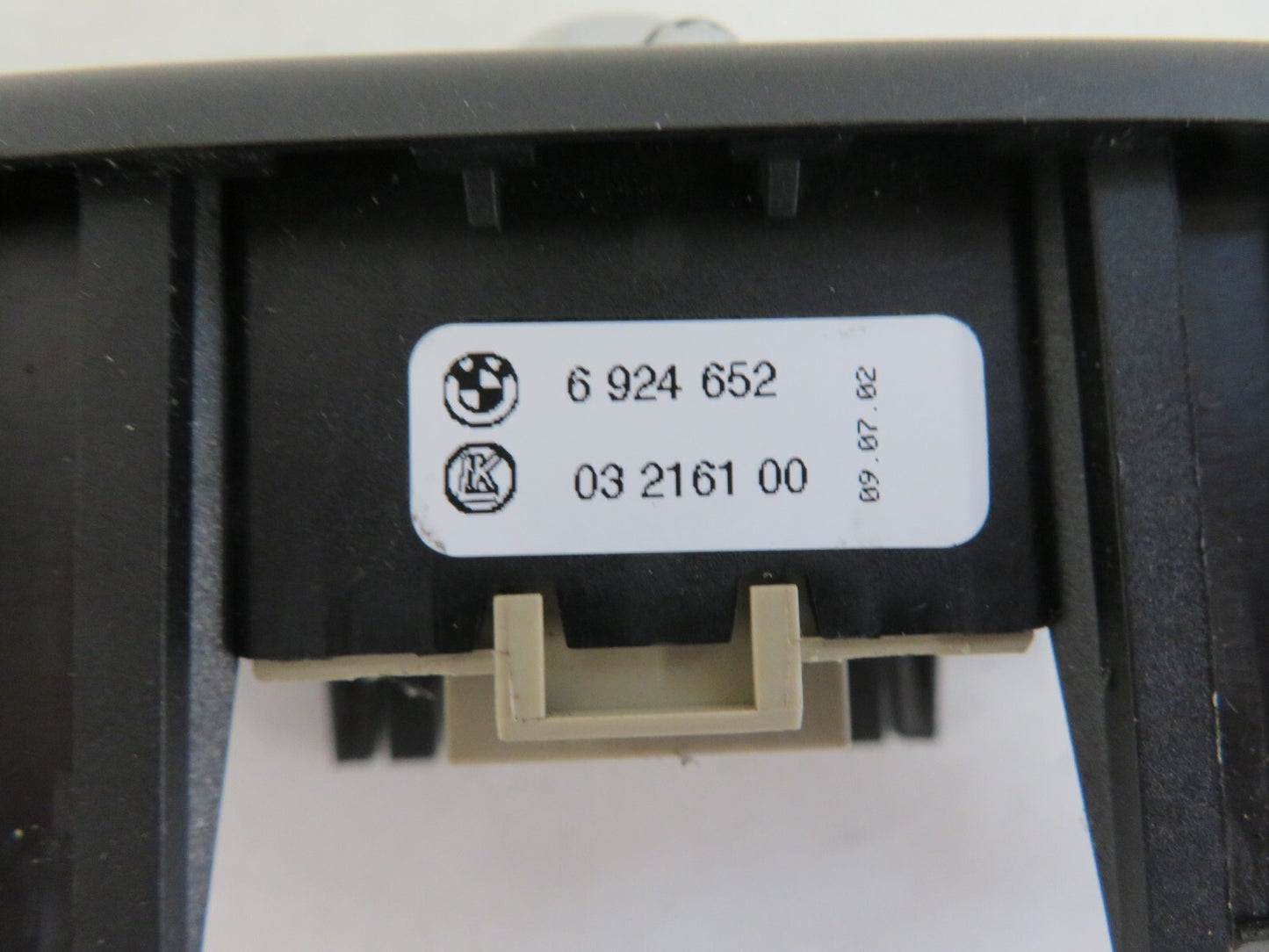 BMW MINI R50 R52 MIRROR CONTROL SWITCH 6924652 2000-2006 A1835-7