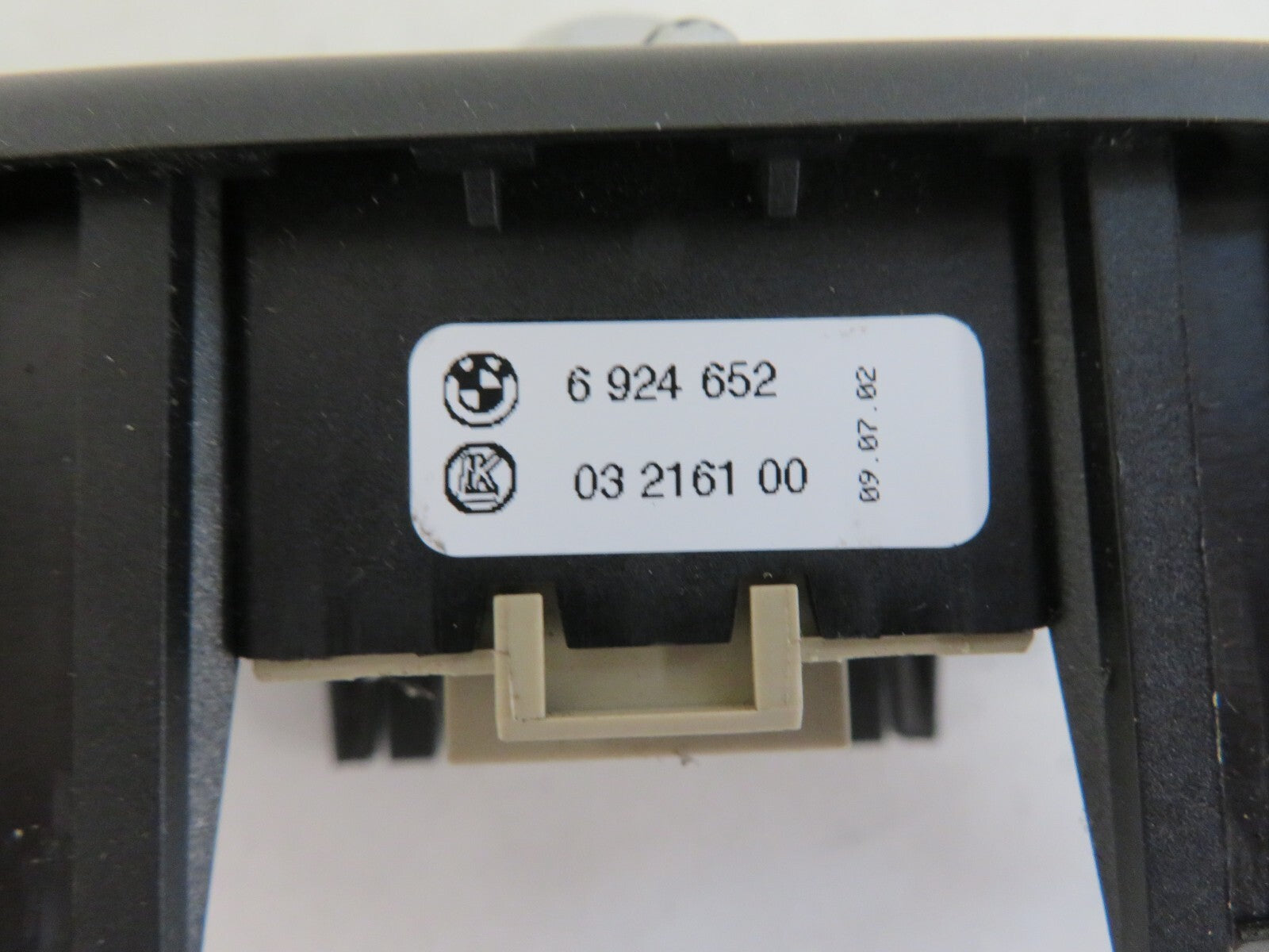 BMW MINI R50 R52 MIRROR CONTROL SWITCH 6924652 2000-2006 A1835-7