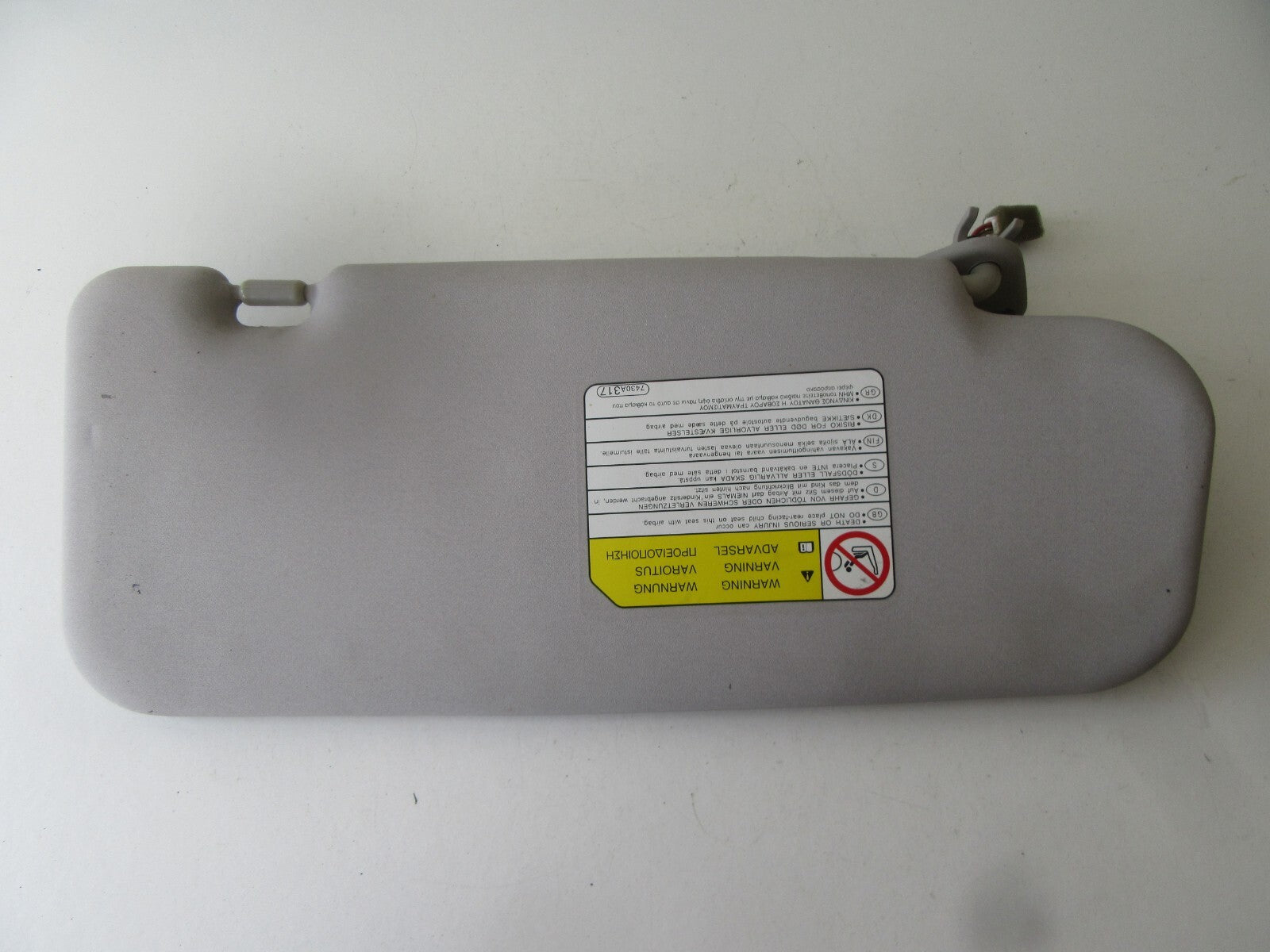 MITSUBISHI GRANDIS NS PASSENGER SUN VISOR 2004-2010 AMS1151