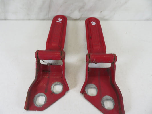 BMW MINI COOPER R52 CONVERTIBLE RED REAR TAILGATE HINGES 2004-2006 A1641-16
