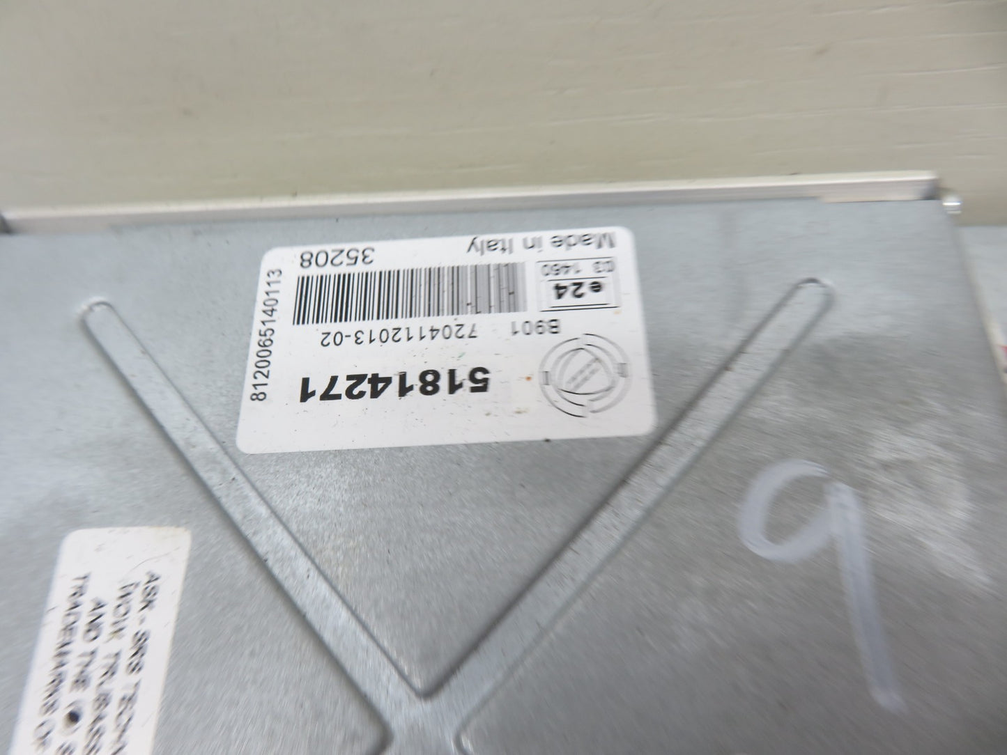 FIAT 500 AUDIO SOUND AMPLIFIER 51814271 2007-2012 1837-9