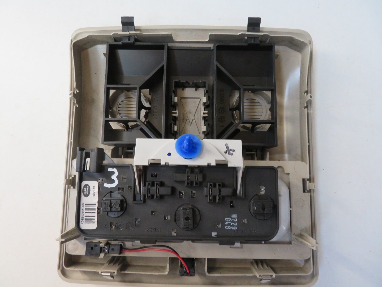 LAND ROVER DISCOVERY 3 INTERIOR ROOF LIGHT 2005-2009 AMS1212-3