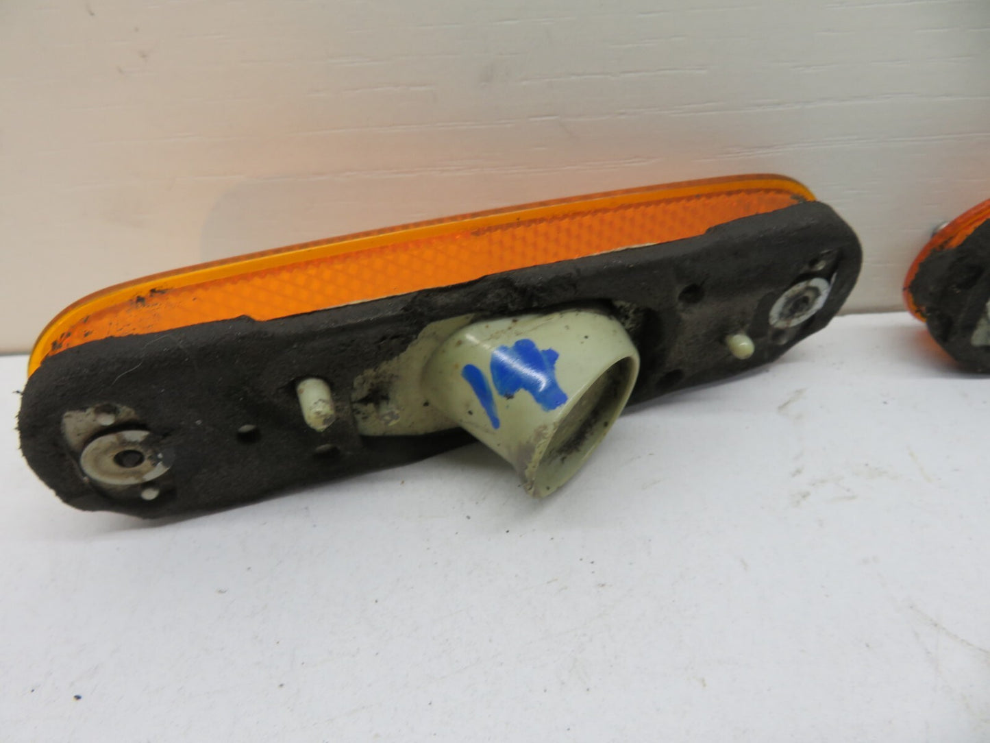 MAZDA MX5 MK1 FRONT BUMPER REFLECTORS PAIR 1989-1998 #2100-14