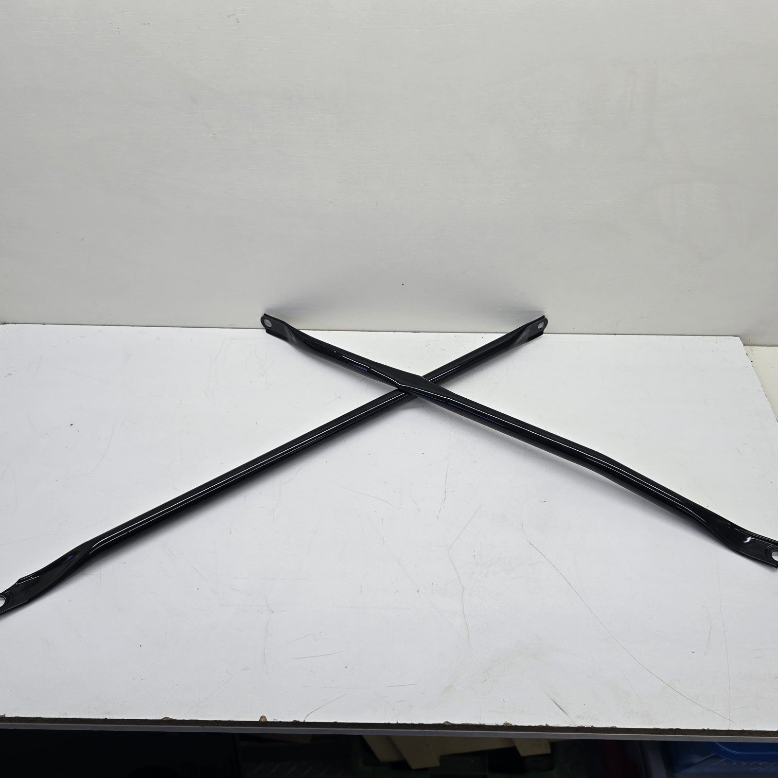 TOYOTA MR2 MK2 SW20 REAR X STRUT BRACE POWDER COATED BLACK 1990-1999