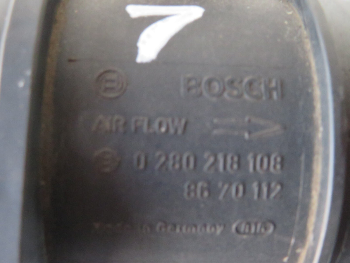 VOLVO C70 T5 AFM AIR FLOW METER 0280218108 1999-2005 AMS1540-7