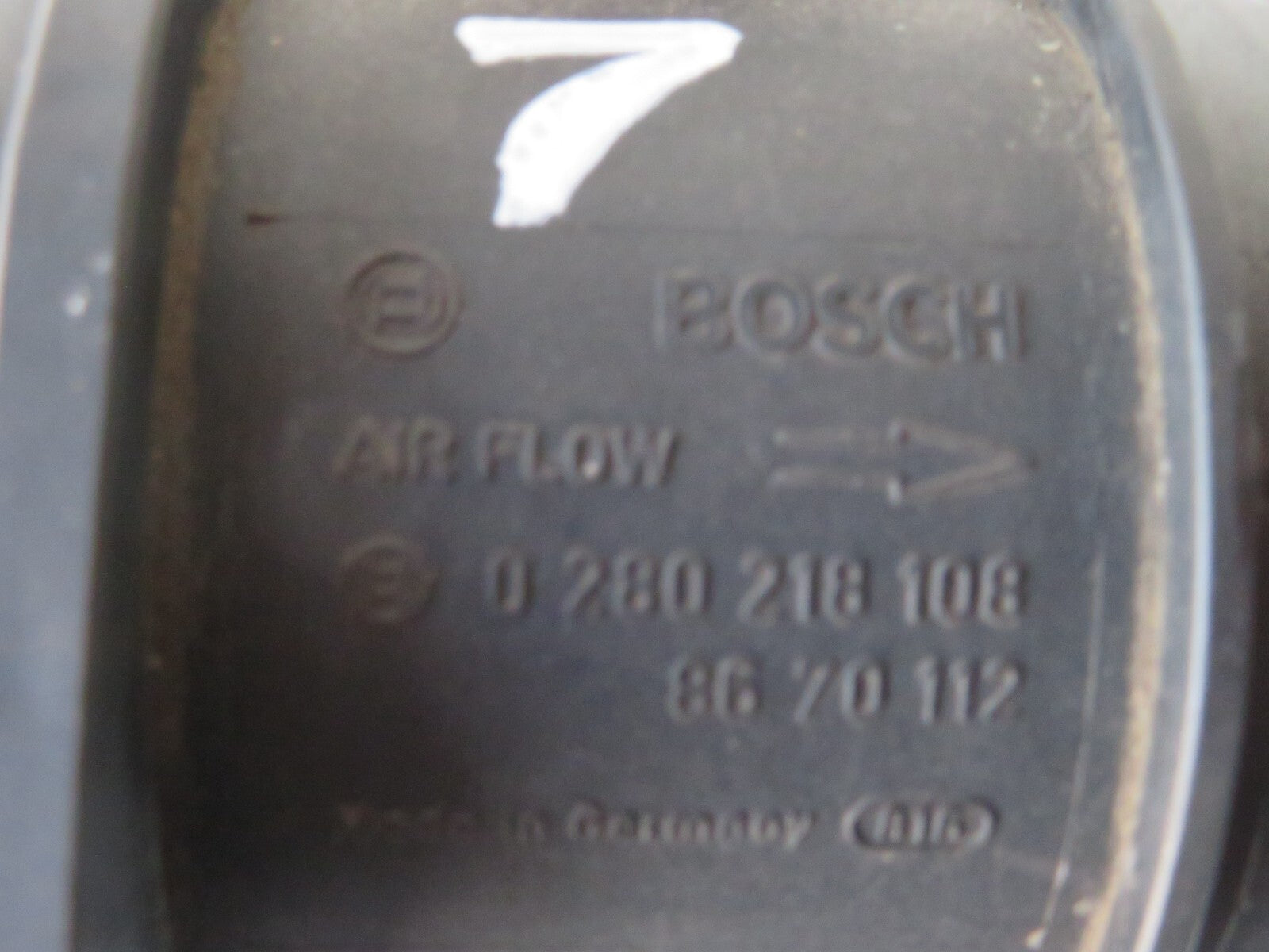 VOLVO C70 T5 AFM AIR FLOW METER 0280218108 1999-2005 AMS1540-7