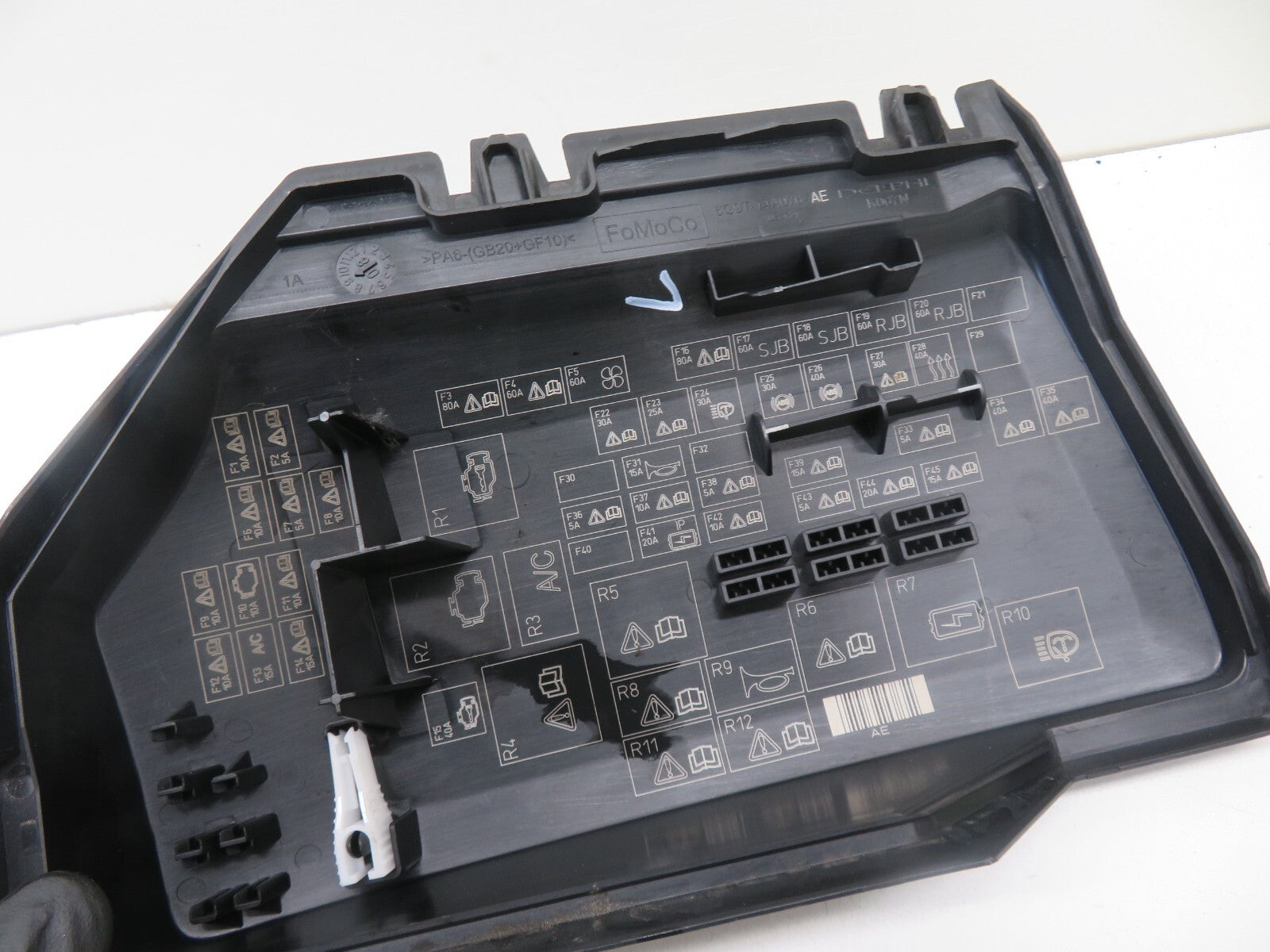 FORD S MAX GALAXY 2.0TDCI ENGINE BAY FUSE BOX COVER TRIM 2006-14 3131-7