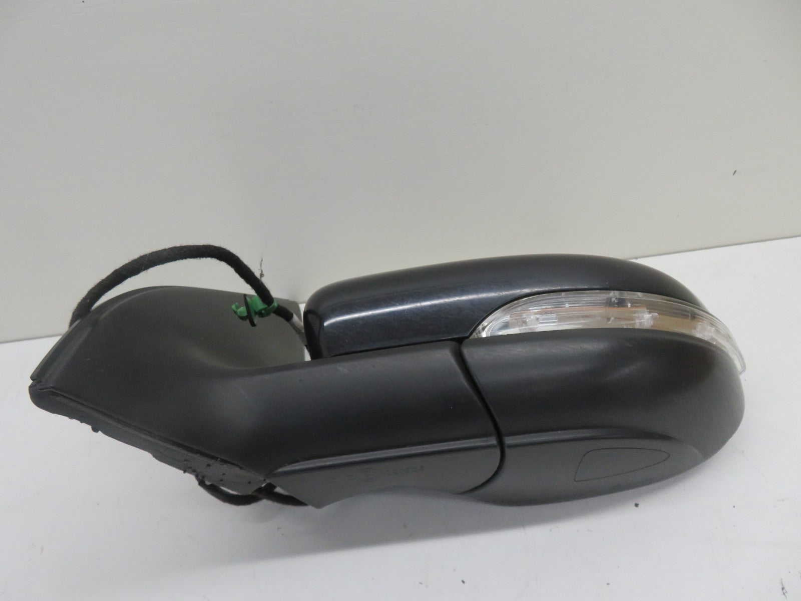 VW GOLF MK6 NS PASSENGER DOOR WING MIRROR BLACK 5DR 2009-2013 1546-6