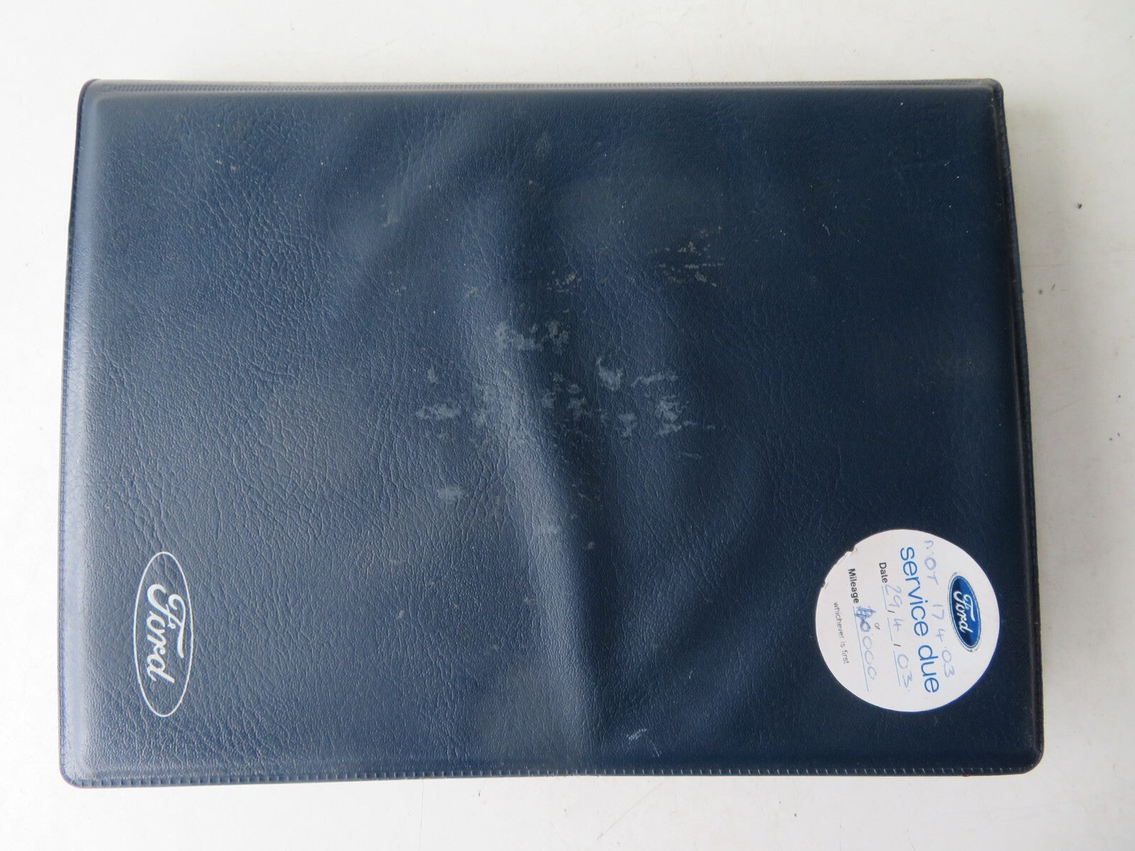 FORD FIESTA MK4 OWNERS MANUAL WITH FOLDER 1995-2002 A1030-7