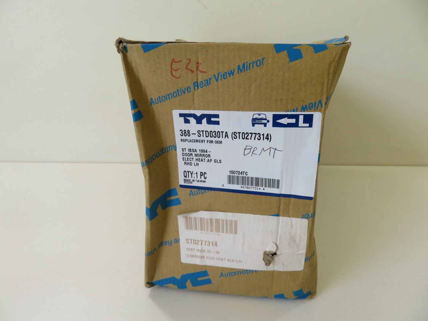 LH PASSENGER DOOR WING MIRROR ST0277314 TYC FITS SEAT IBIZA CORDO 1994-2002 #BRM