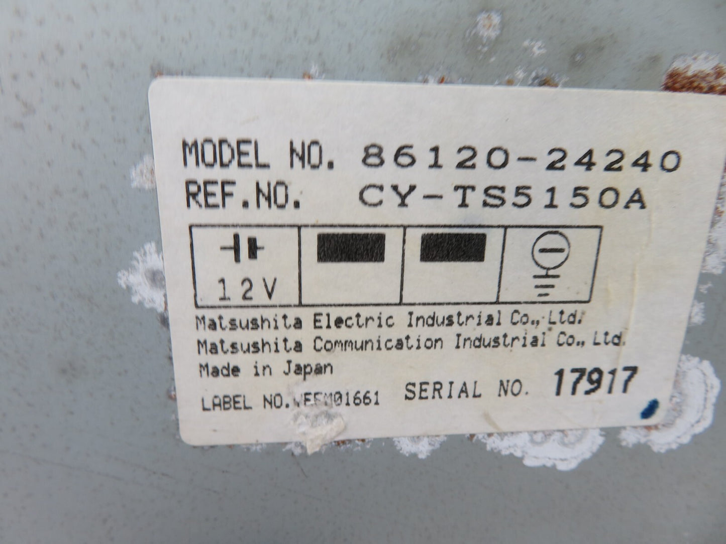 TOYOTA LEXUS SOARER RADIO STEREO AMPLIFIER 86120-24240 1991-1999 1321-1