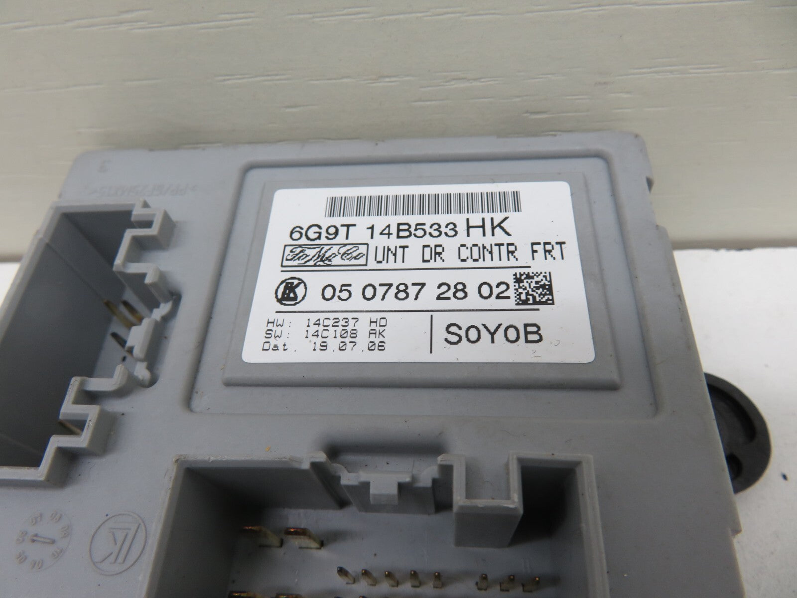 FORD SMAX NSF DOOR CONTROL MODULE 6G9T-14B533-HK 2006-2014 1847-7