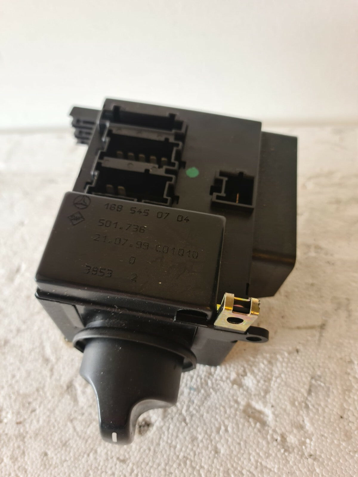 MERCEDES BENZ A160 HEADLIGHT CONTROL SWITCH FUSE BOARD 1997-2004 W301