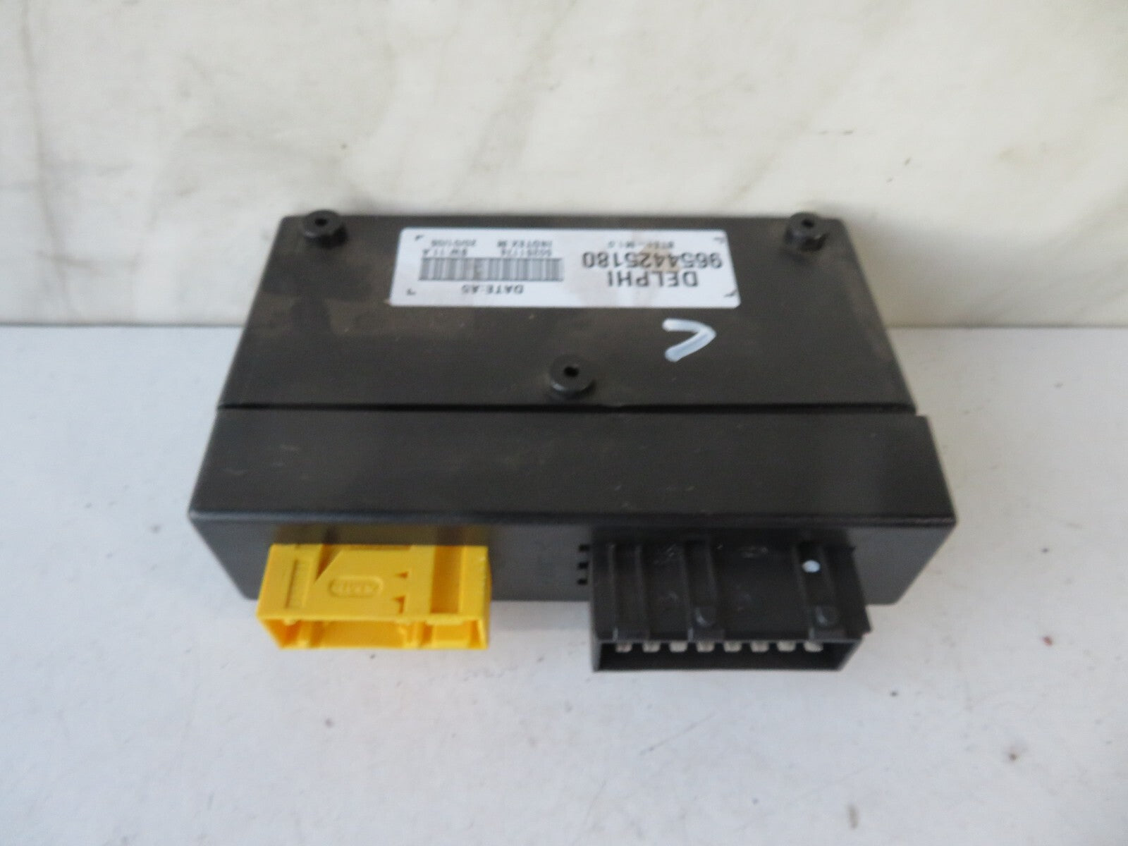 PEUGEOT 307CC ROOF CONTROL ECU 9654425180 2003-2008 MIX1605-7