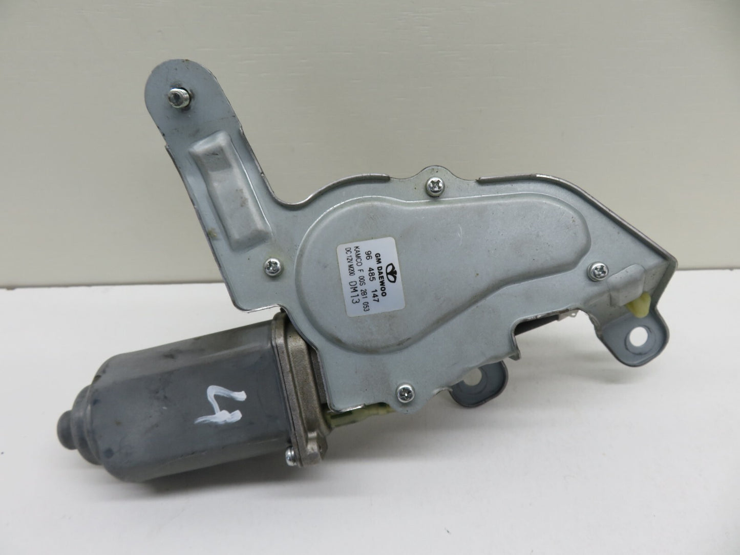 CHEVROLET MATIZ REAR WIPER MOTOR 96485147 2005-2010 1424-4