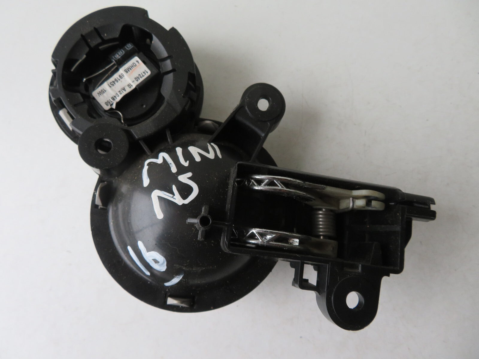 BMW MINI COOPER R50 NS PASSENGER INTERIOR DOOR HANDLE 6919451 2000-2006 A0925-16