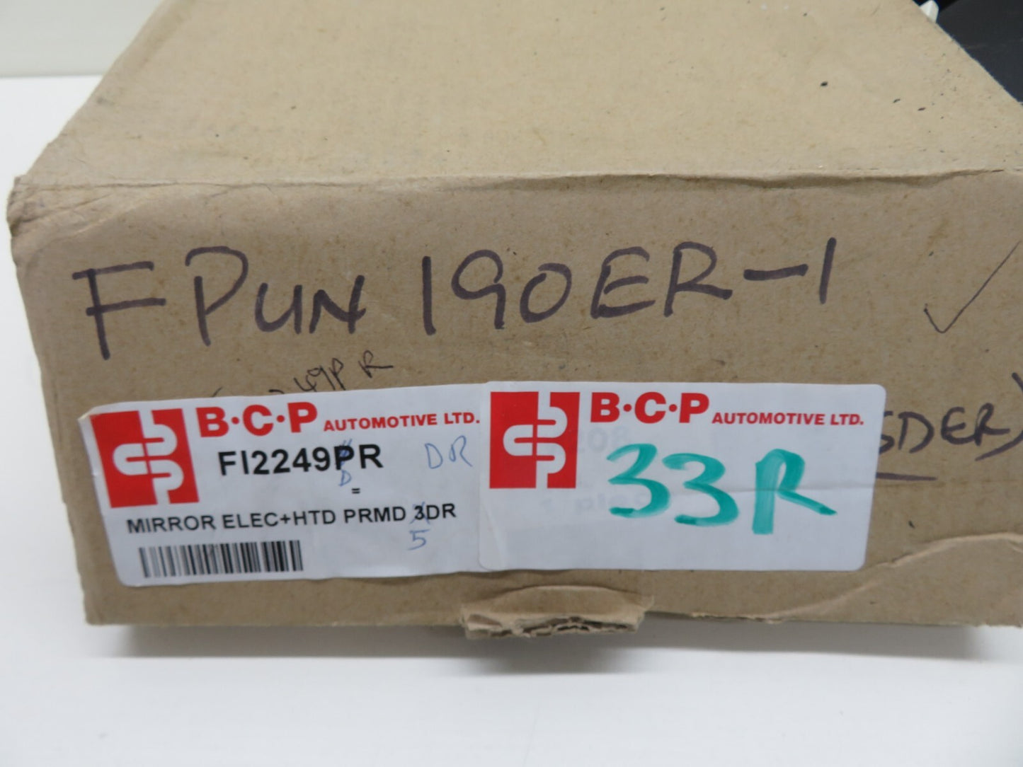 OS DRIVER DOOR WING MIRROR FOR FIAT PUNTO 1999-2004 #33R