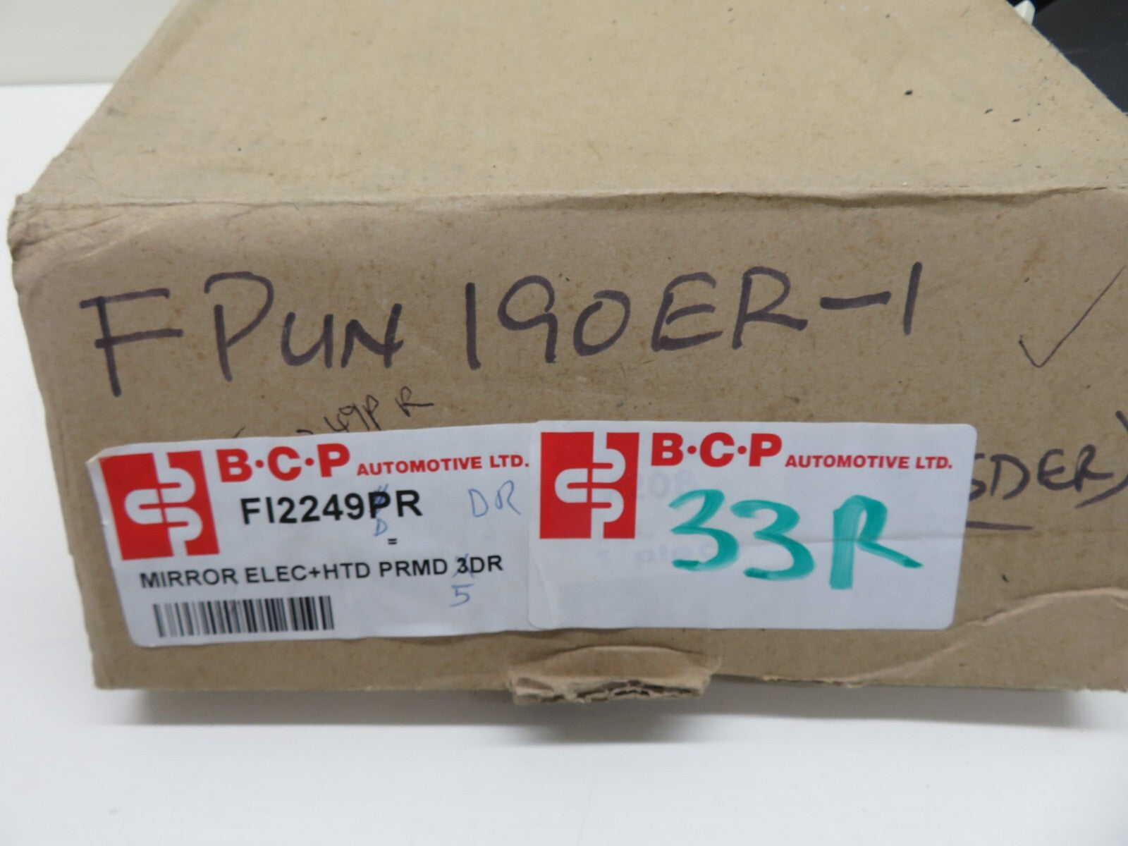 OS DRIVER DOOR WING MIRROR FOR FIAT PUNTO 1999-2004 #33R