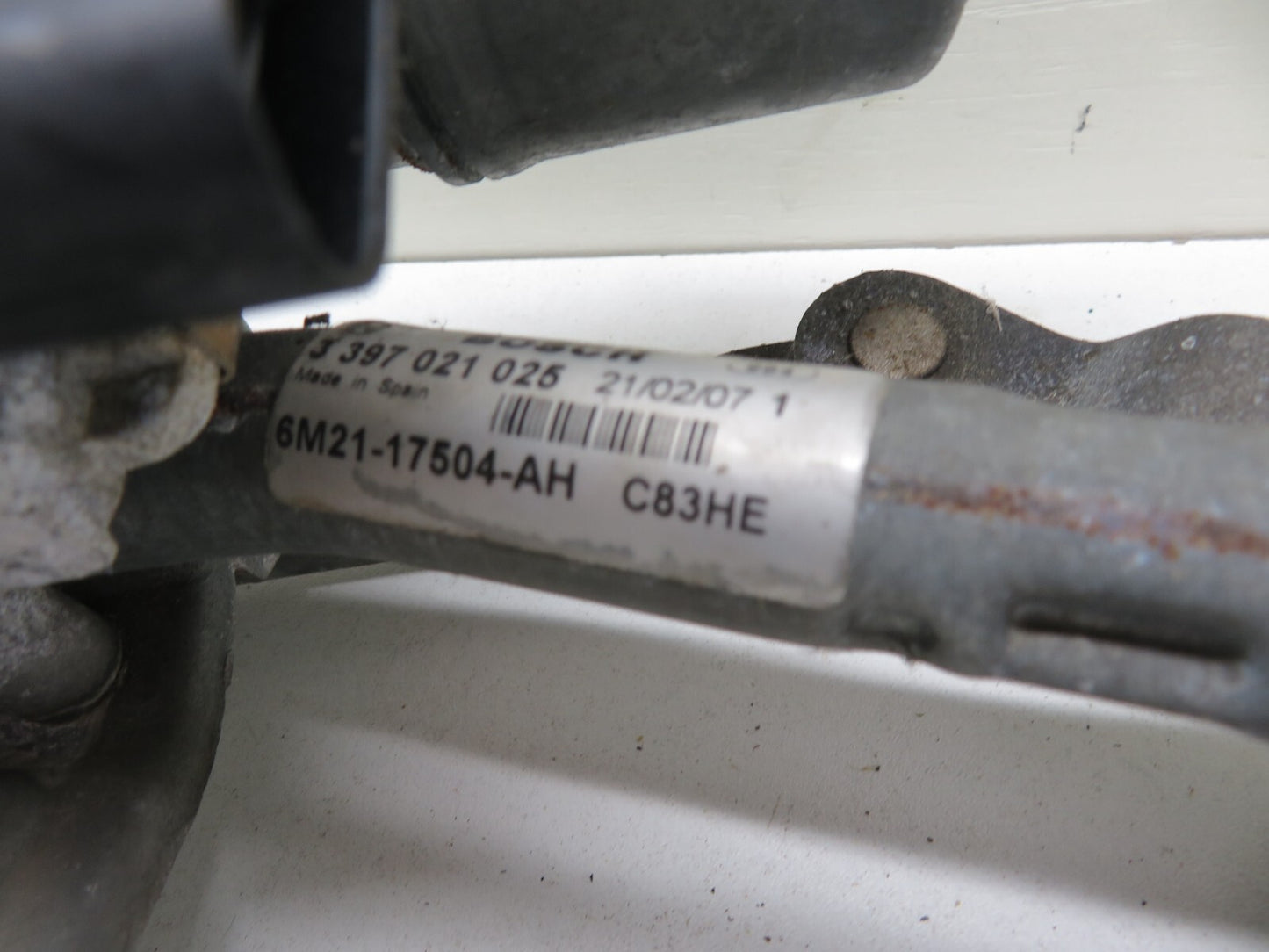 FORD SMAX NSF PASSENGER FRONT WIPER MOTOR 6M21-17504-AH 2006-2014 #1437-8B