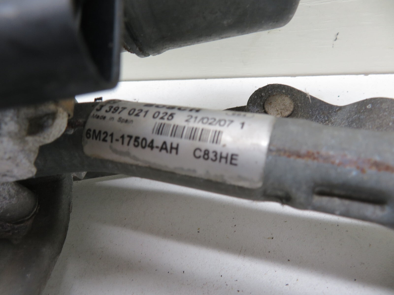 FORD SMAX NSF PASSENGER FRONT WIPER MOTOR 6M21-17504-AH 2006-2014 #1437-8B