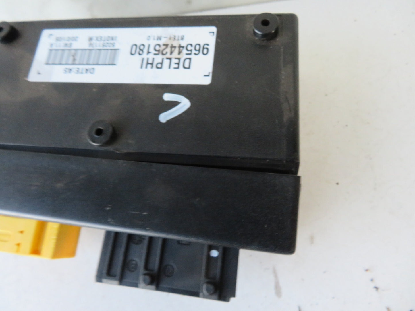 PEUGEOT 307CC ROOF CONTROL ECU 9654425180 2003-2008 MIX1605-7