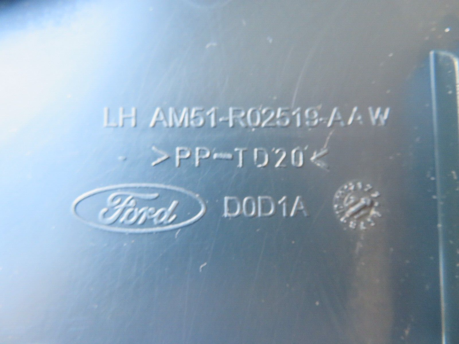 FORD C MAX GRAND NS PASSENGER A PILLAR TRIM AM51-R02519-AAW 2011-2015 BK1344