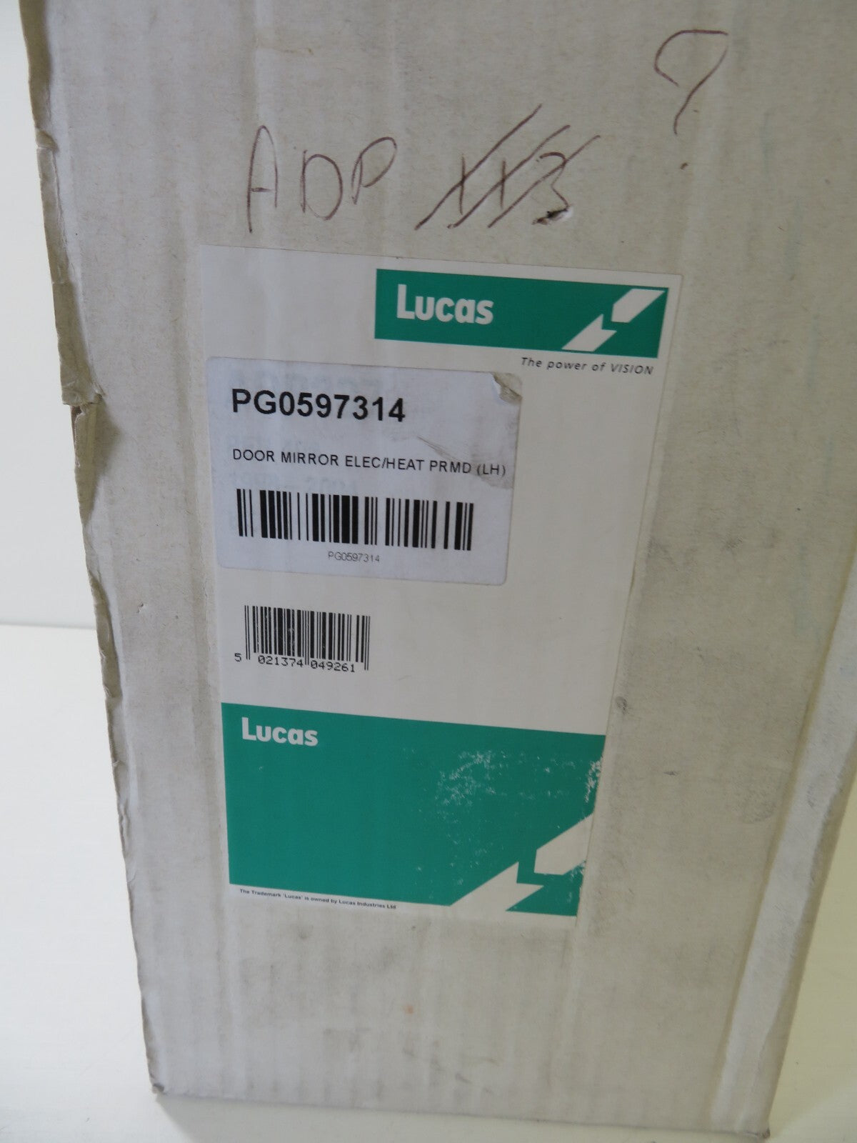 NSF LH PASSENGER DOOR WING MIRROR FOR PEUGEOT 406 1995-2005 PG0597314