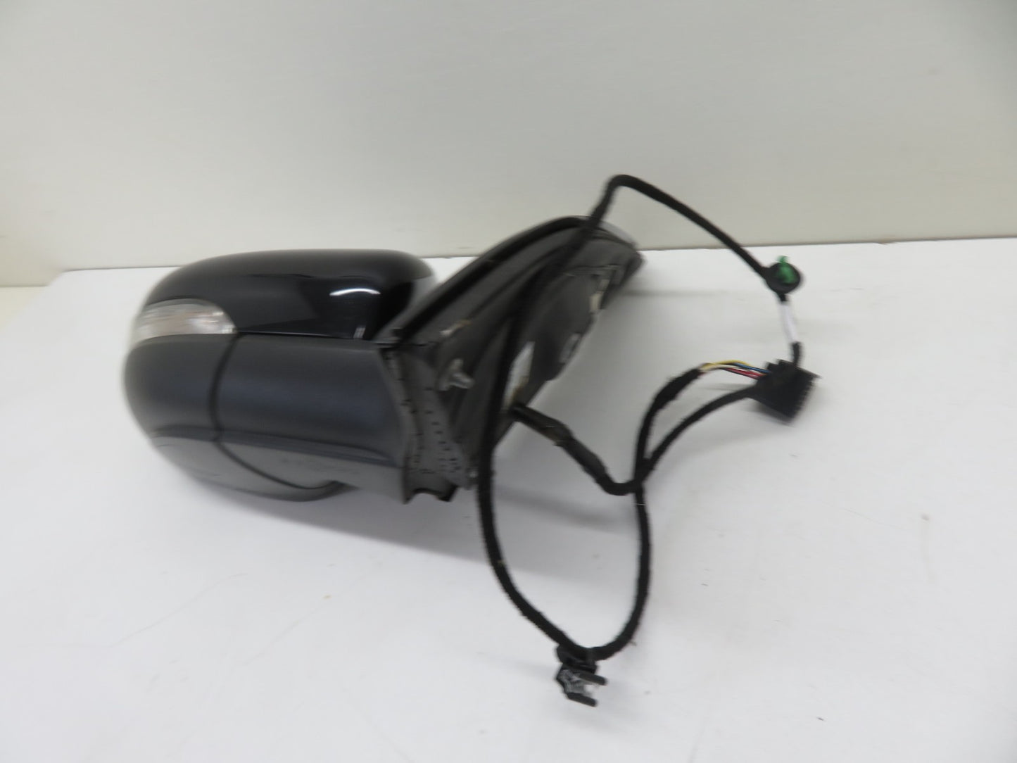 VW GOLF MK6 OS DRIVER SIDE DOOR WING MIRROR BLACK 2009-2013 1500-4