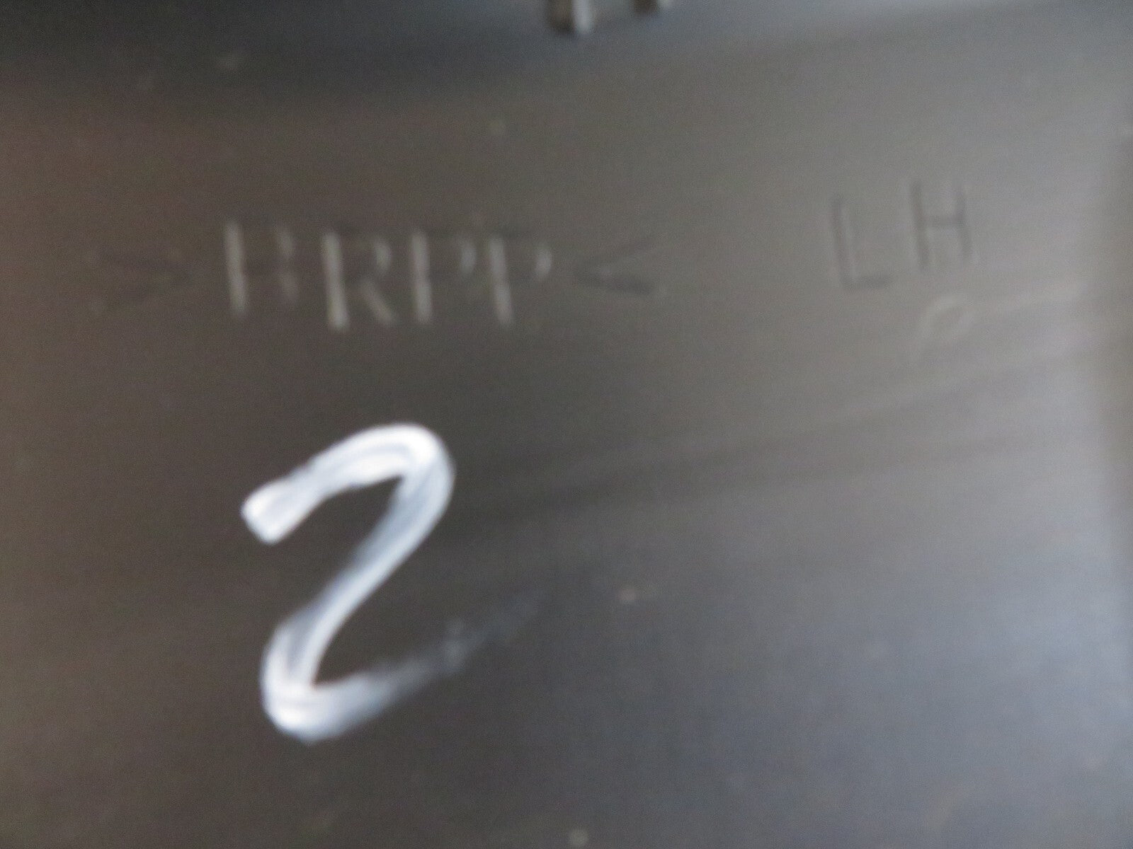 PEUGEOT 4007 NS PASSENGER WING BONNET TRIM 2007-2012 1603-2